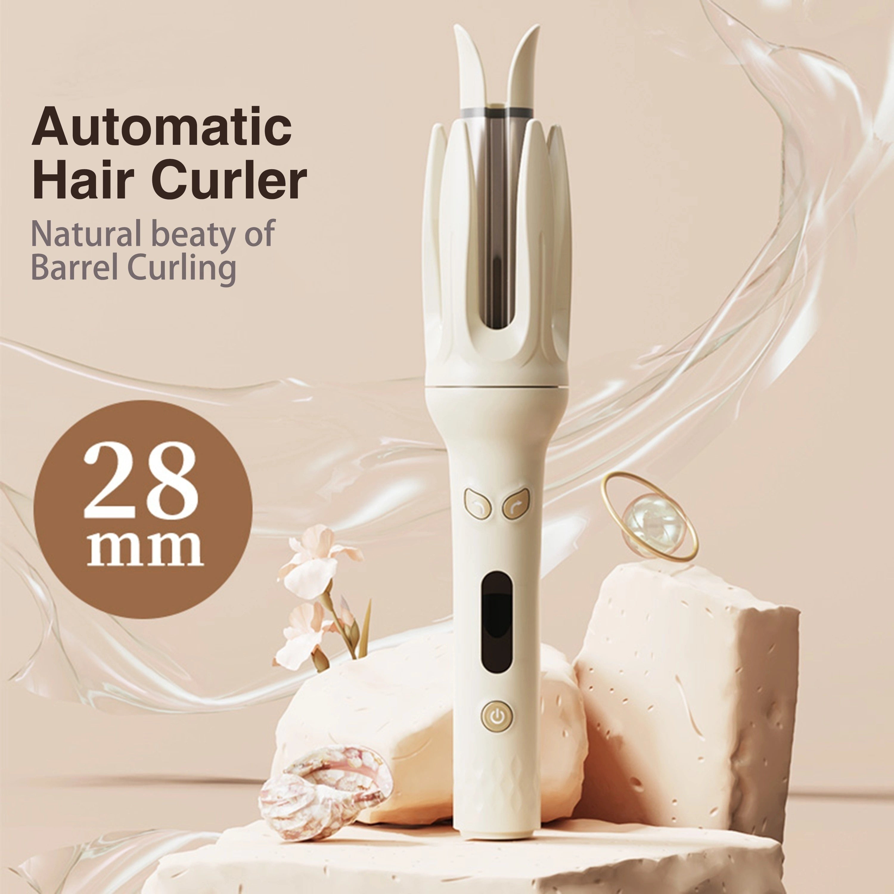 Automatic Hair Curler 28mm Barrel with 4 Modes