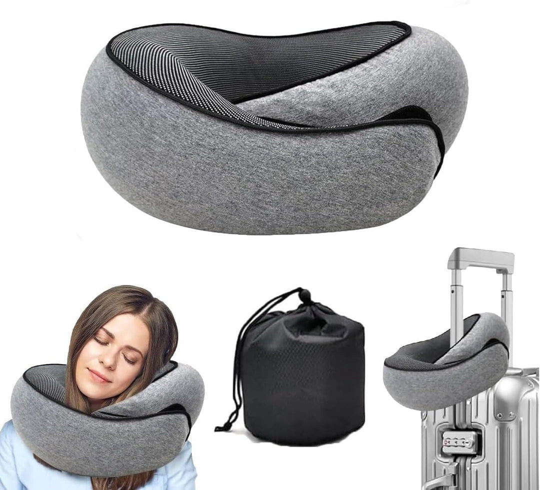 Travel Pillows for Airplane Travel Neck Pillow - BonVoyage