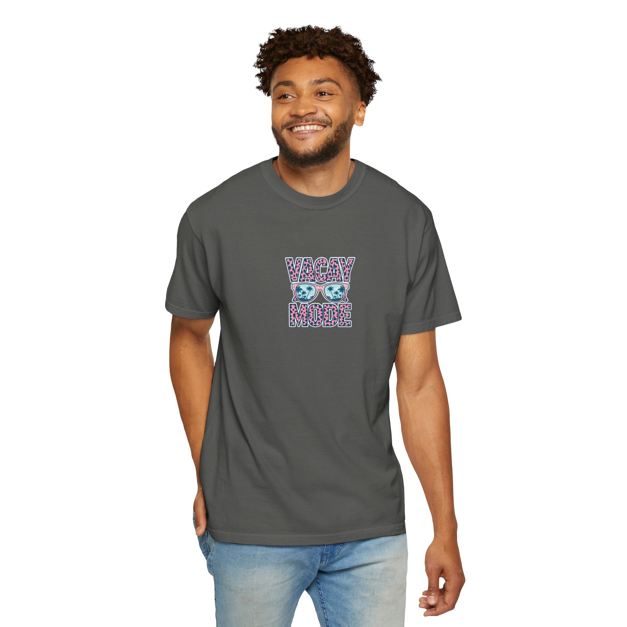 Vacay Mode T‑Shirt — Tropical Sunglasses Graphic Tee