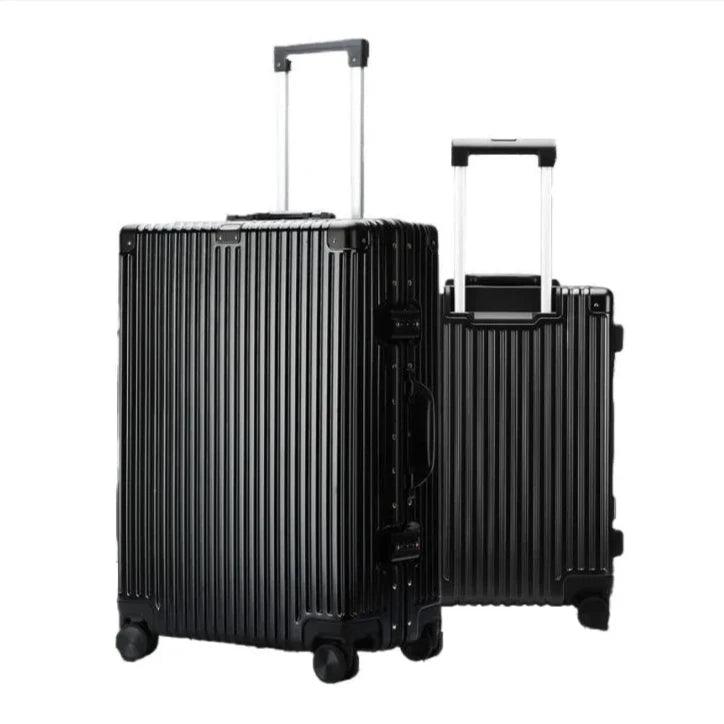 Aluminum Luggage Suitcase Set - BonVoyage