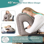 Load image into Gallery viewer, Inflatable Travel Pillow, Airplane Neck Pillow - BonVoyage
