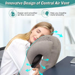 Load image into Gallery viewer, Inflatable Travel Pillow, Airplane Neck Pillow - BonVoyage
