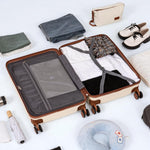 Load image into Gallery viewer, Carry on Suitcases with Wheels, Travel Suitcase Set - BonVoyage
