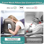 Load image into Gallery viewer, Inflatable Travel Pillow, Airplane Neck Pillow - BonVoyage
