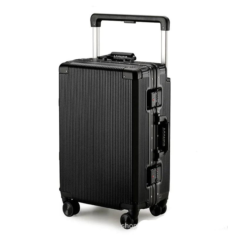 Wide Handle Travel Suitcase - BonVoyage