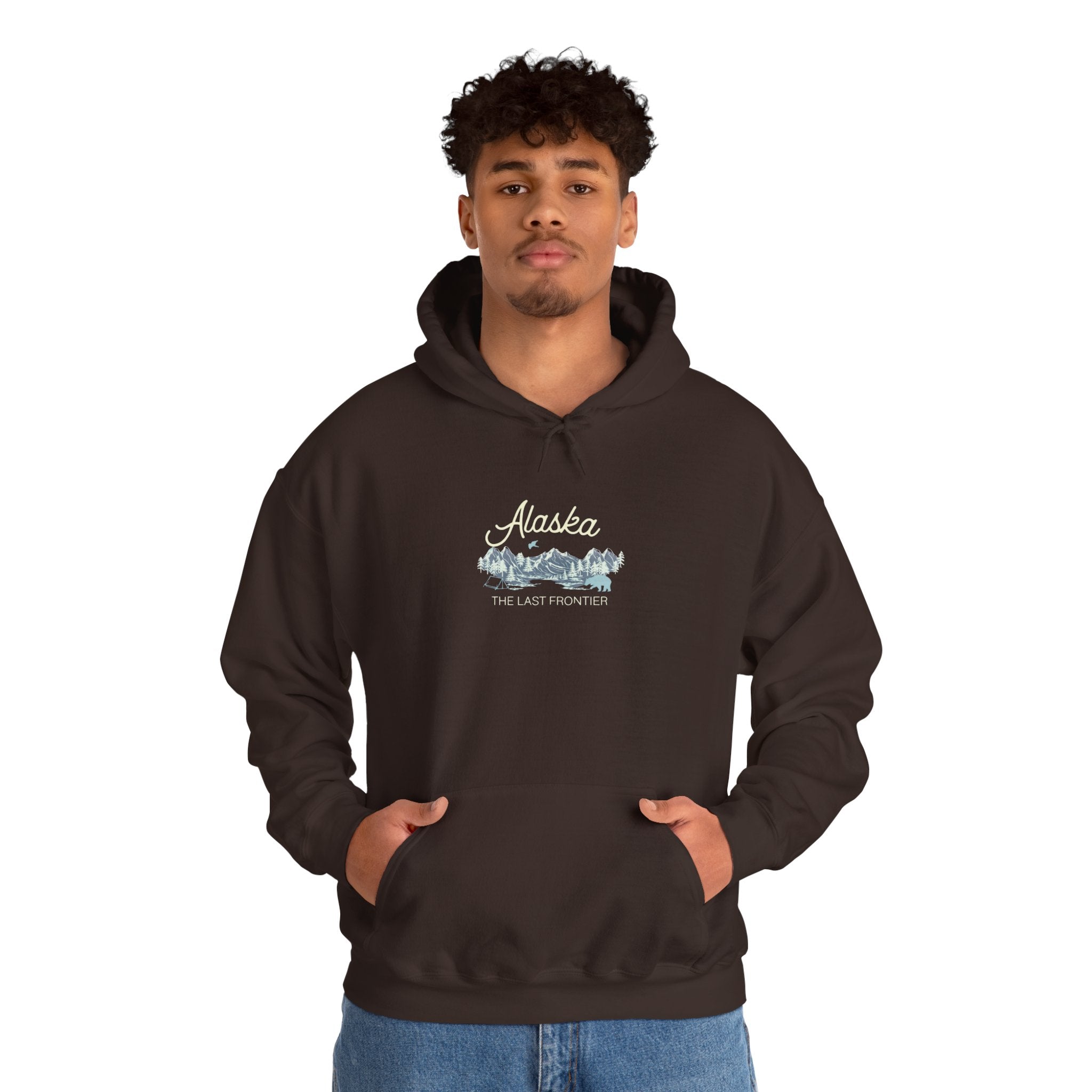 Alaska 'The Last Frontier' Mountain Hoodie