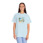 Load image into Gallery viewer, Beach Vibes T-Shirt — "Life's a Beach" Retro Palm &amp; Surf Graphic