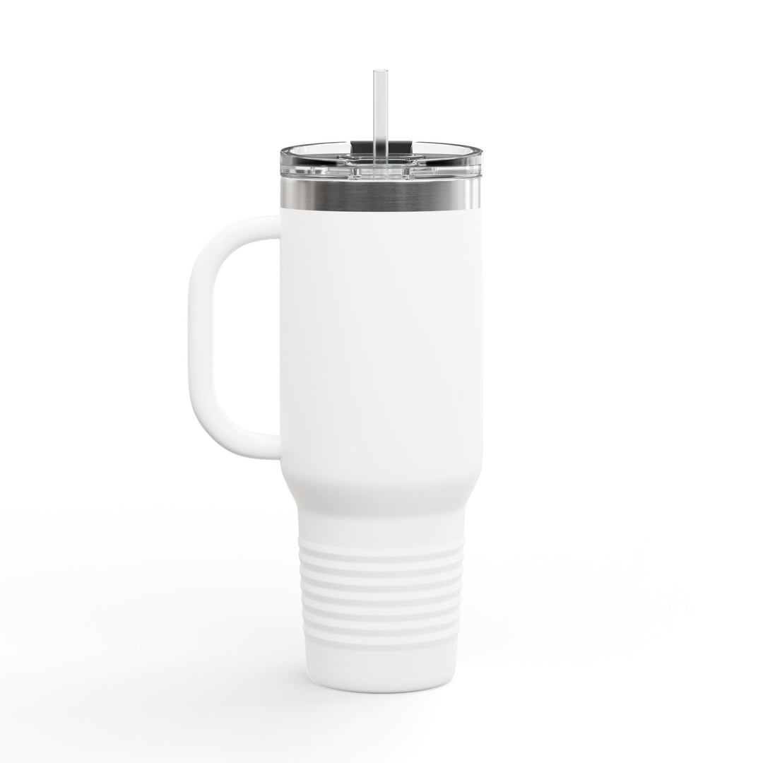 Insulated Travel Mug - Life is a Journey' - 40oz Perfect for Adventurers and Coffee Lovers