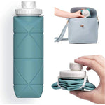 Load image into Gallery viewer, Foldable Travel Water Bottle - BonVoyage
