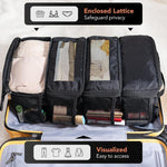 Load image into Gallery viewer, Suitcase Organizer, Travel Luggage Organizer Hanging Shelves Packing Cube - BonVoyage
