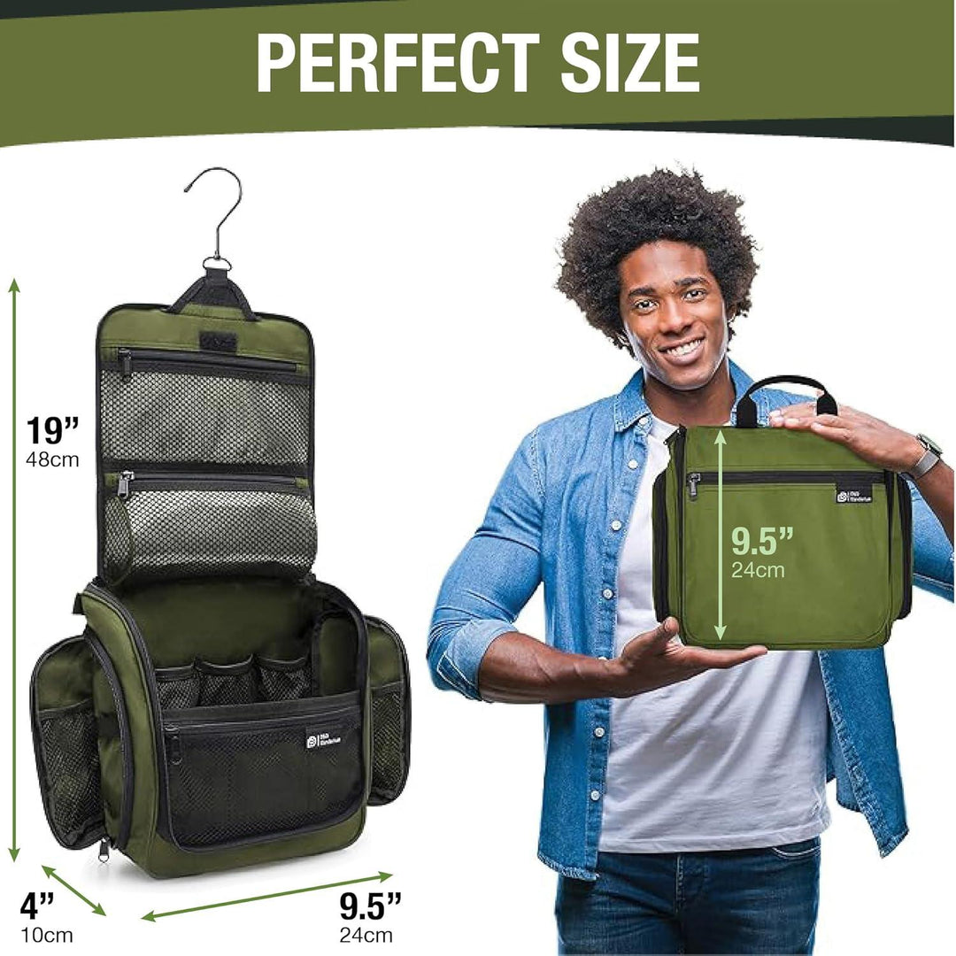 Hanging Toiletry Bag for Men - BonVoyage