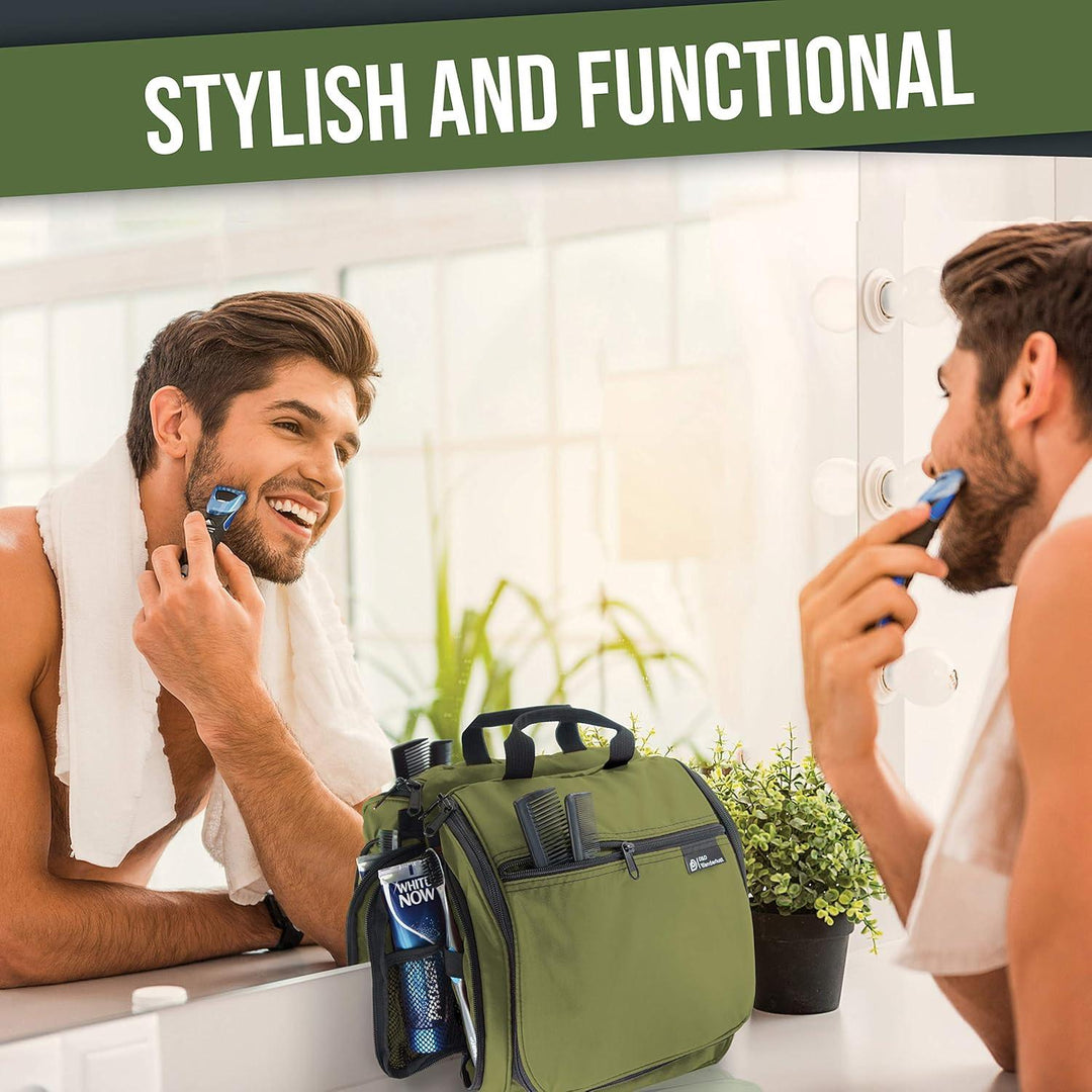 Hanging Toiletry Bag for Men - BonVoyage