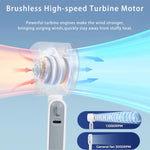 Load image into Gallery viewer, Portable Mini Fan 3600mAh USB Rechargeable, Foldable, 5-Speed
