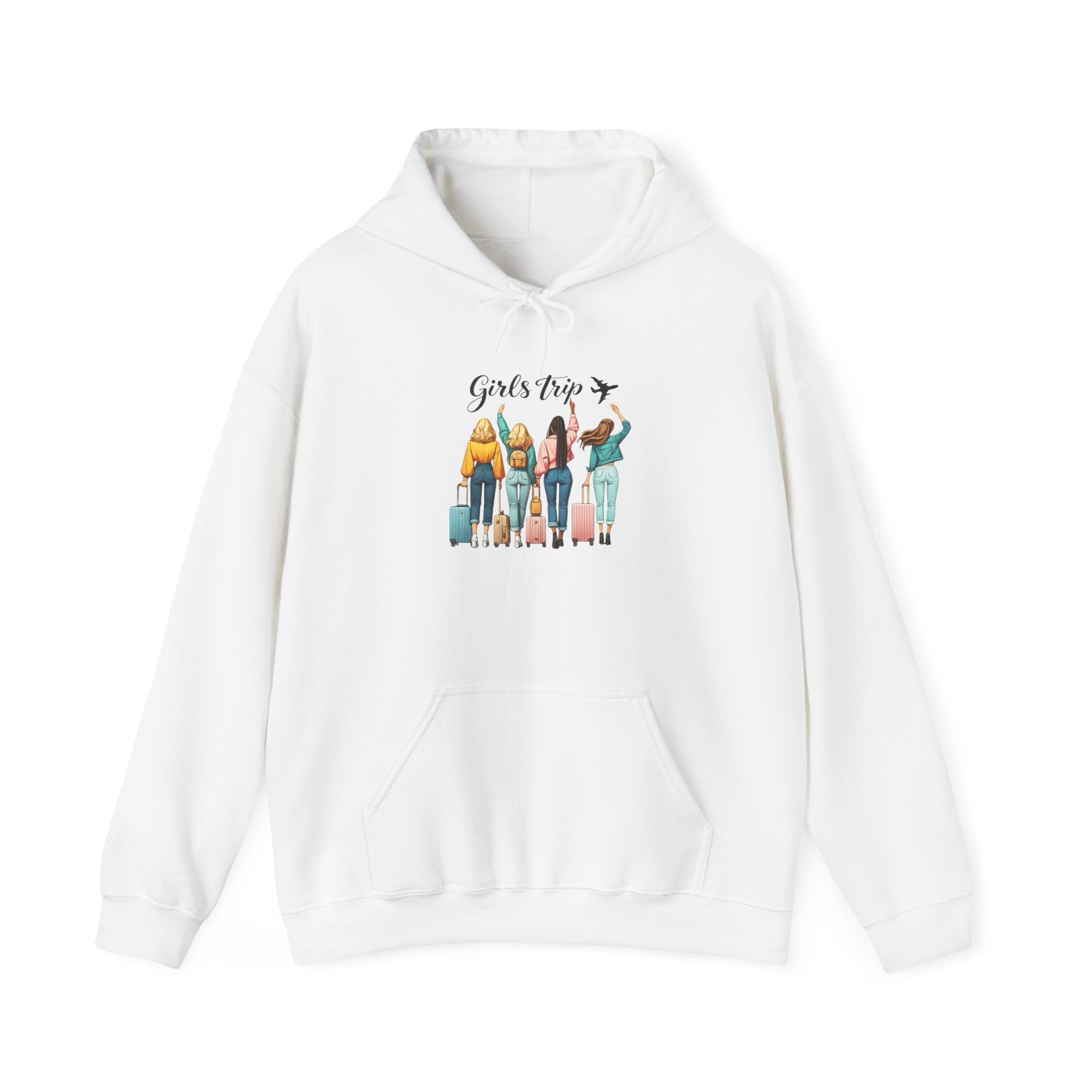 Girls Trip Hoodie - 'Girls Trip' Travel Crew Graphic Hooded Sweatshirt