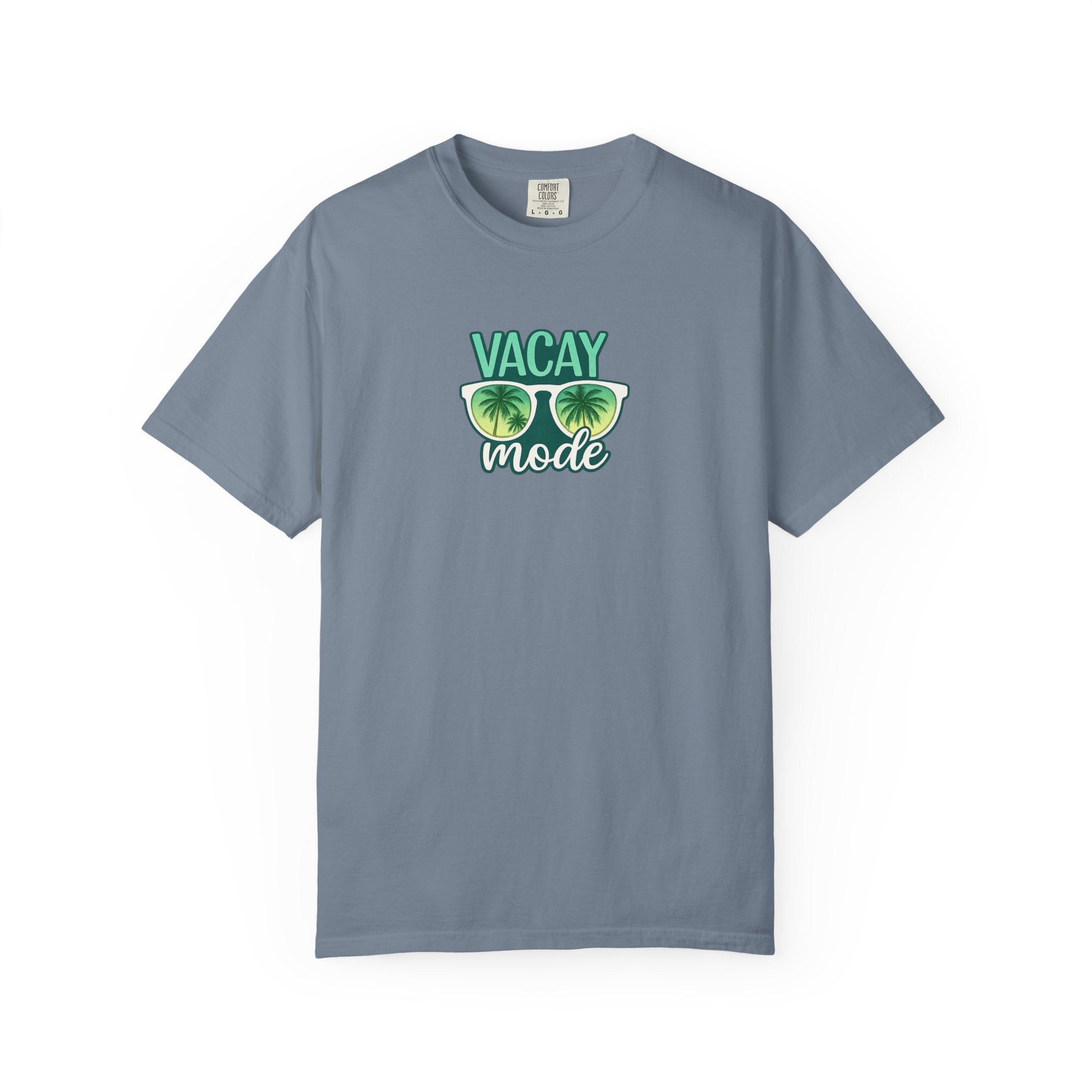 Vacay Mode T-Shirt — Tropical Sunglasses Vacation Tee