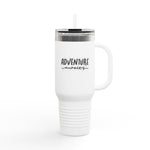 Load image into Gallery viewer, Insulated Travel Mug - &#39;Adventure Awaits&#39; - 40oz Adventure Gear for On-the-Go Enthusiasts
