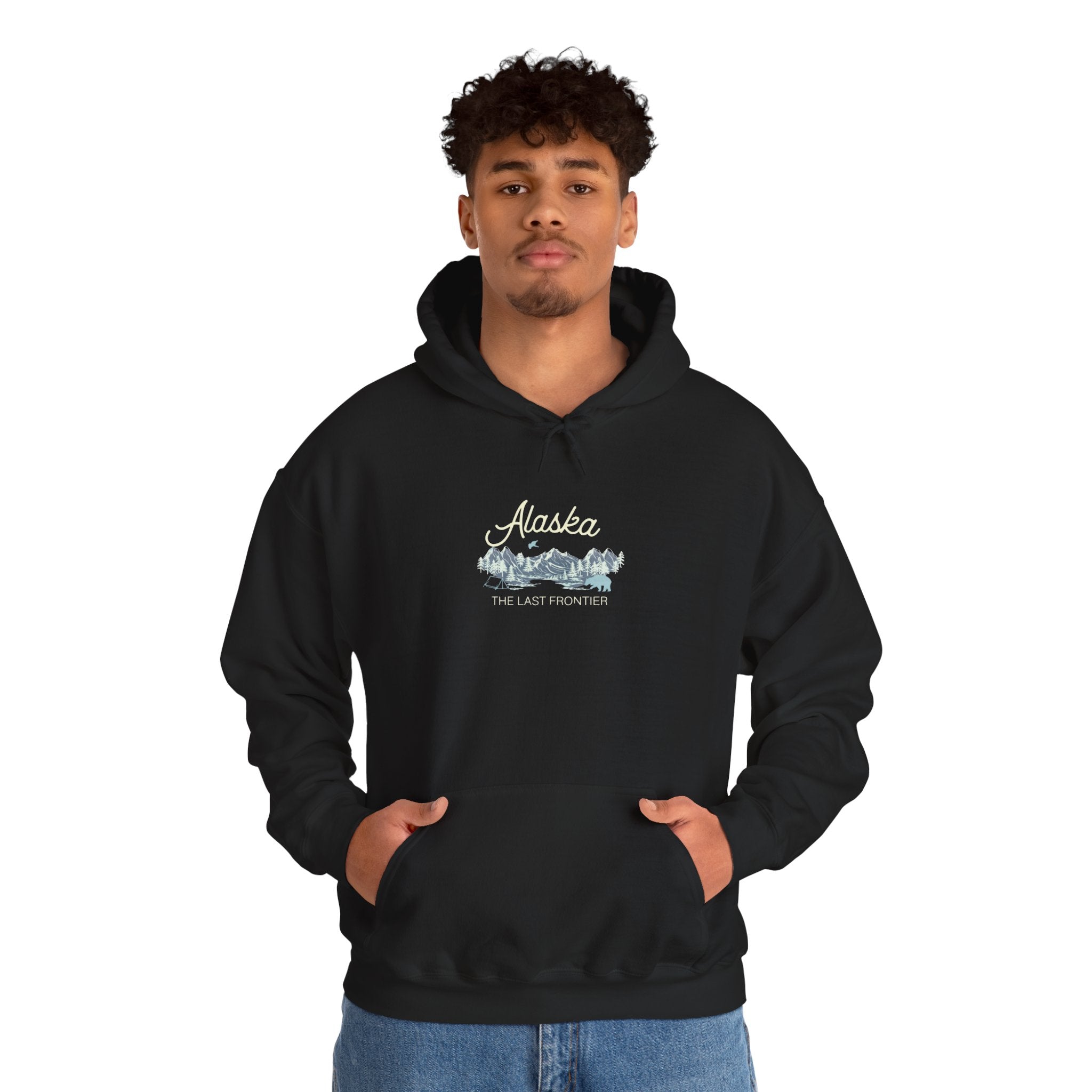 Alaska 'The Last Frontier' Mountain Hoodie