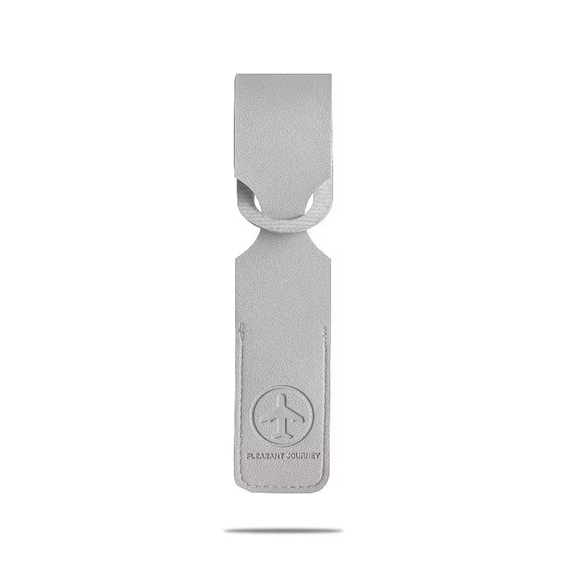 PU Leather Luggage Tag ID Holder Travel Label Accessory