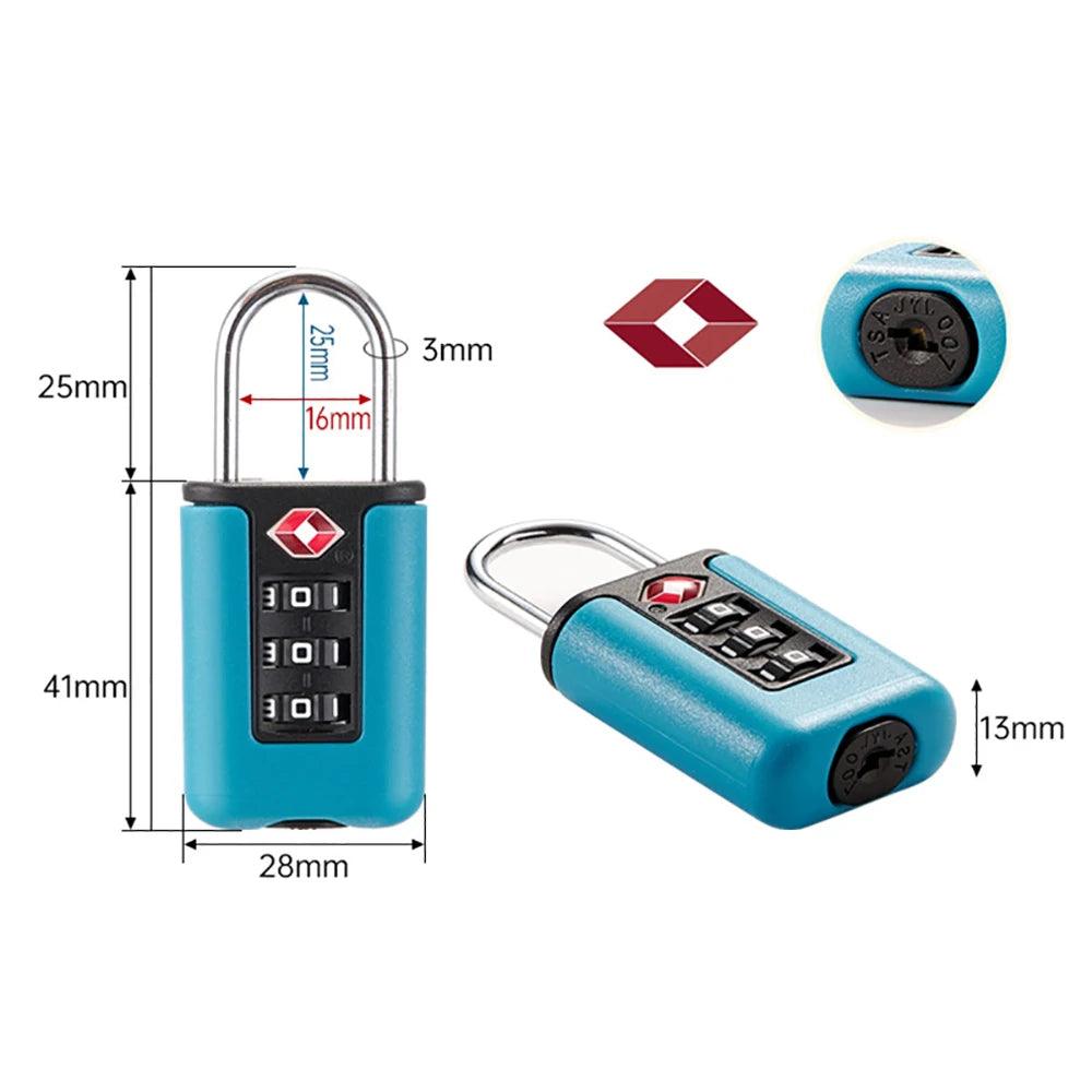 Luggage Password Padlock - BonVoyage