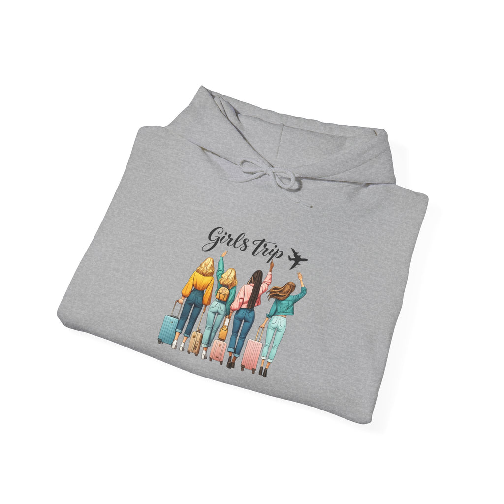 Girls Trip Hoodie - 'Girls Trip' Travel Crew Graphic Hooded Sweatshirt