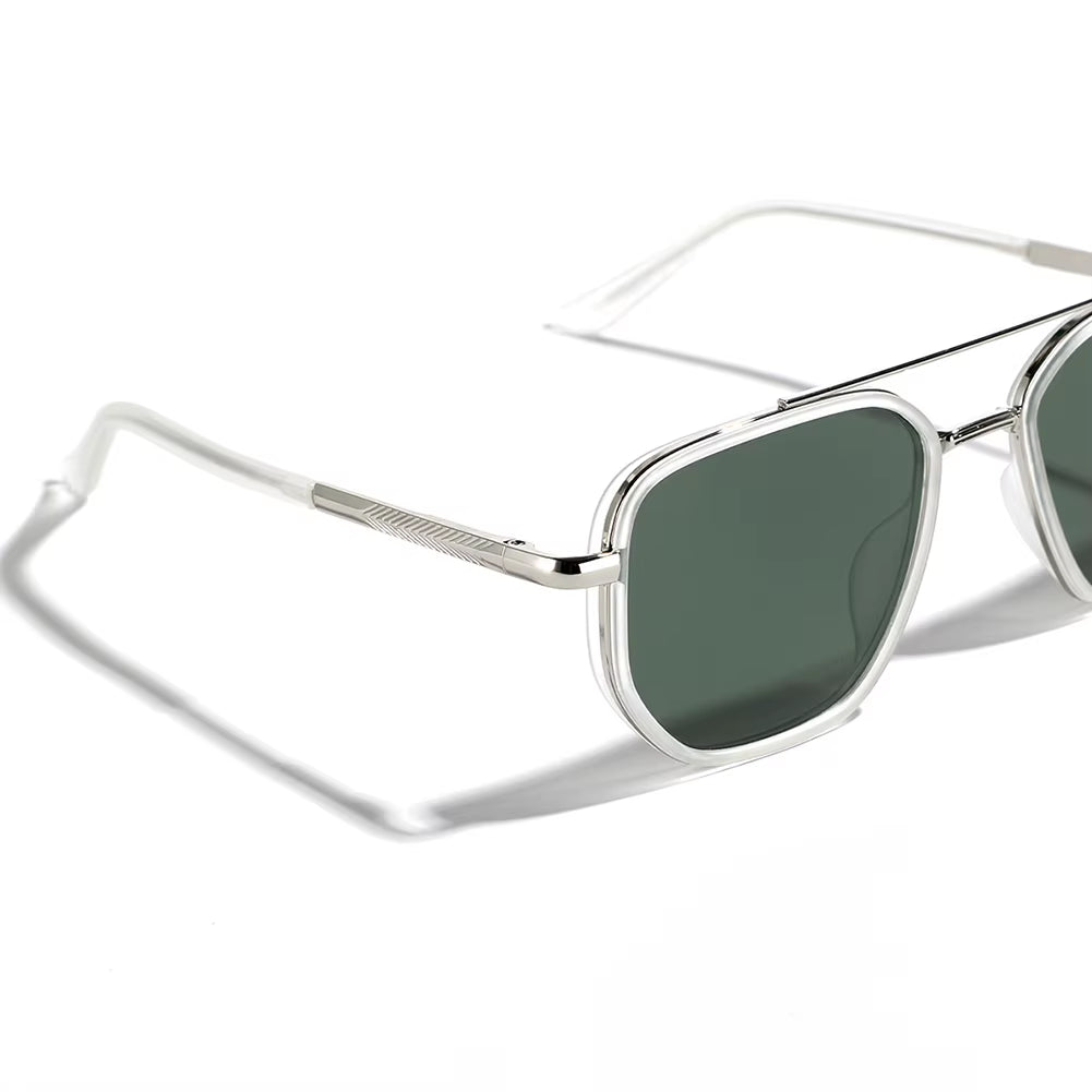 TR90 Polarized Sunglasses UV400 Travel Retro Square Unisex