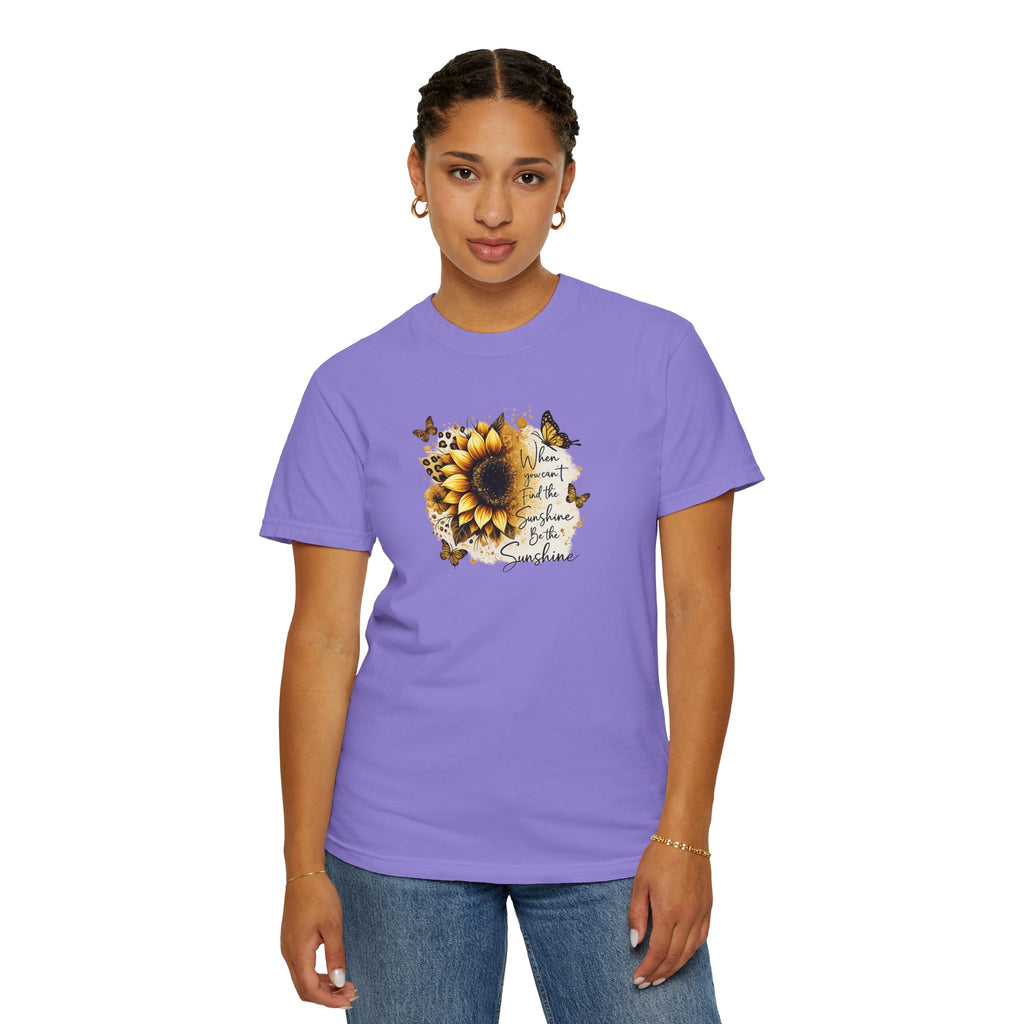 Sunflower & Butterflies T-Shirt — You Are My Sunshine Graphic Tee
