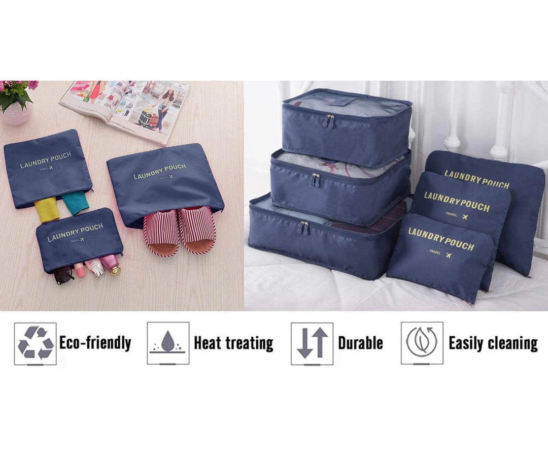 Travel Storage Bag 6pcs Set - BonVoyage