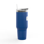 Load image into Gallery viewer, Insulated Travel Mug - &#39;Adventure Awaits&#39; - 40oz Adventure Gear for On-the-Go Enthusiasts
