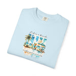 Load image into Gallery viewer, Beach Vibes T-Shirt — "Life's a Beach" Retro Palm &amp; Surf Graphic