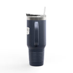 Load image into Gallery viewer, Insulated Travel Mug - &#39;Adventure Awaits&#39; - 40oz Adventure Gear for On-the-Go Enthusiasts
