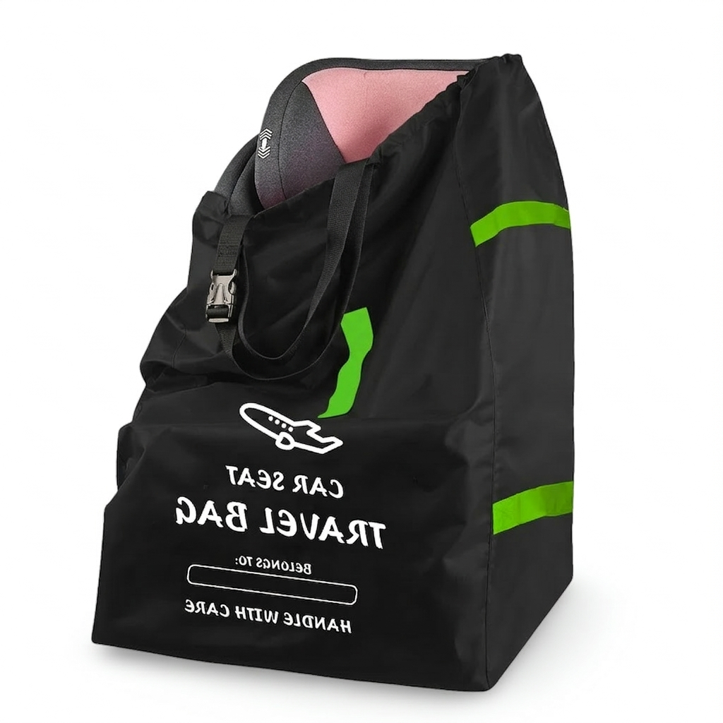 Car Seat Travel Bag for Easy Transport – Waterproof Foldable Backpack