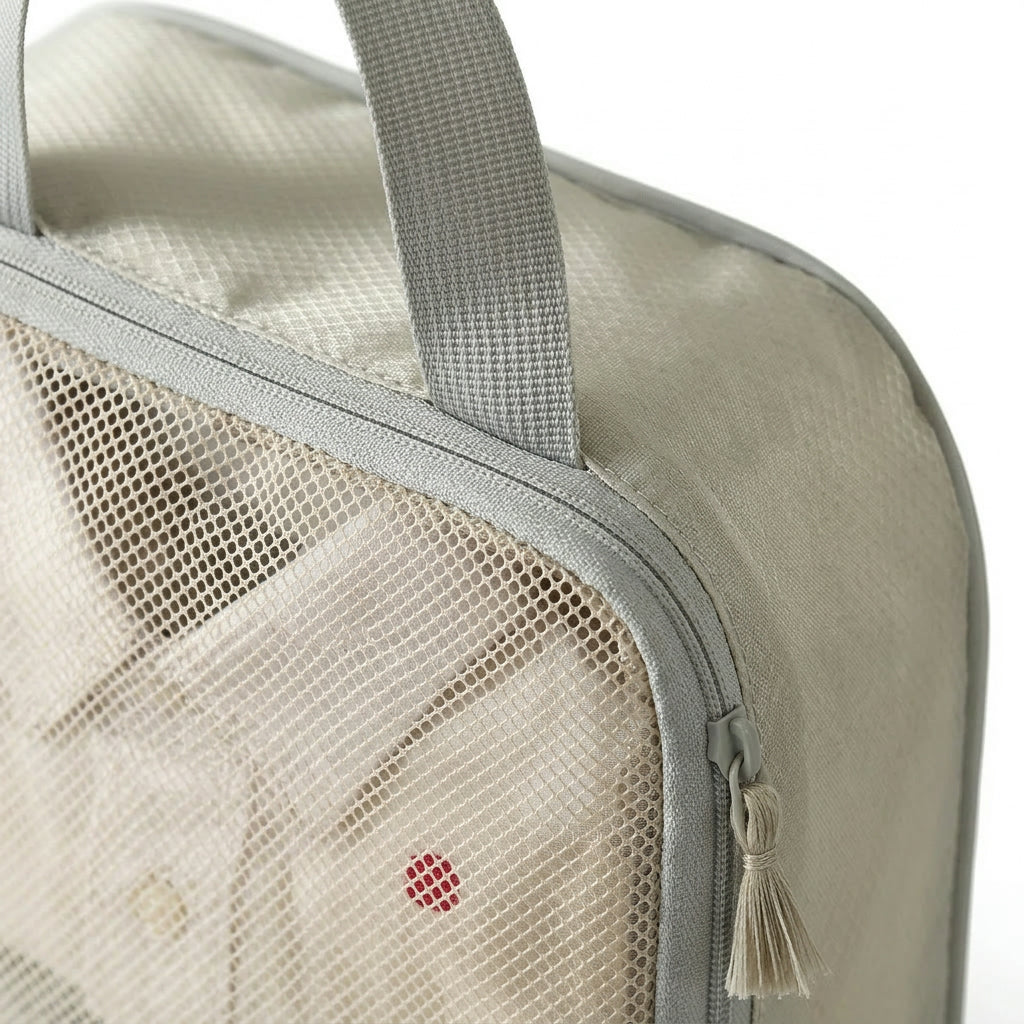 Compression Packing Cubes Space-Saving Travel Organizer Set