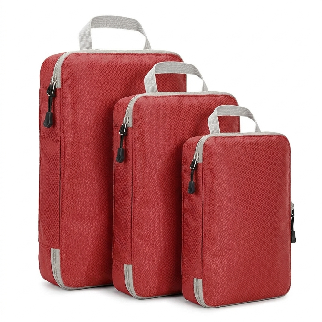 Compression Packing Cubes – Space-Saving Travel Organizer Set