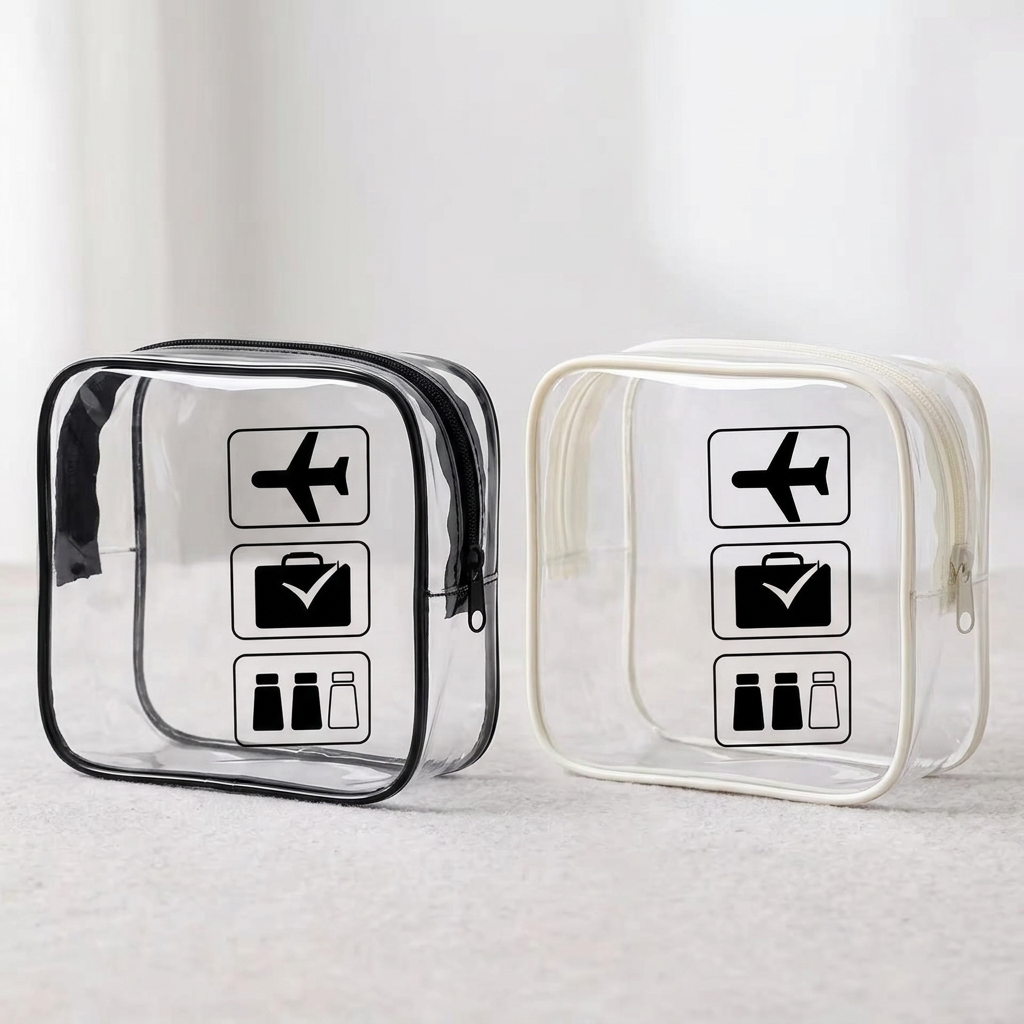 Clear Toiletry Travel Bag for Fast TSA Carry-On Packing