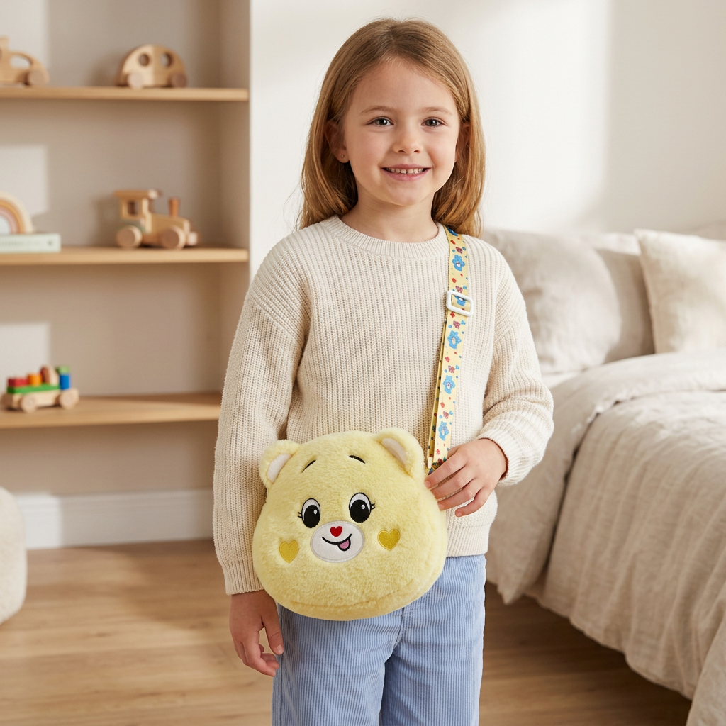 SKZOO Plush Backpack – Cute Cartoon Design & Soft Cotton