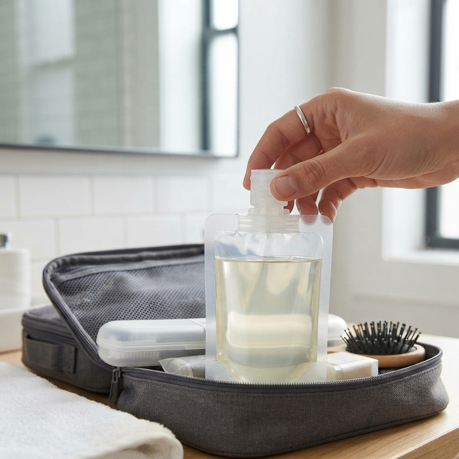 Travel Toiletry Bottles for Leak-Resistant Storage & Refillable Design
