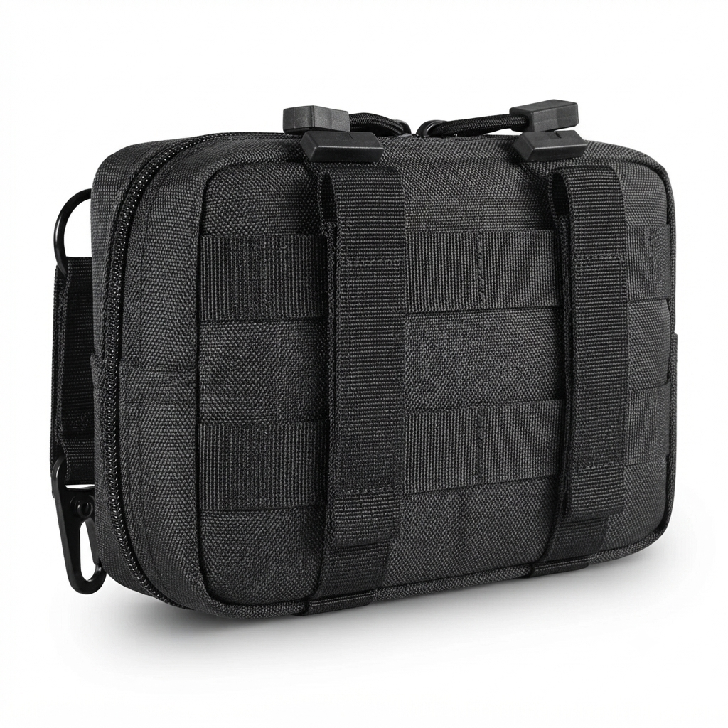 Modular Utility Pouch for Organized Travel & Durable Nylon Fabric