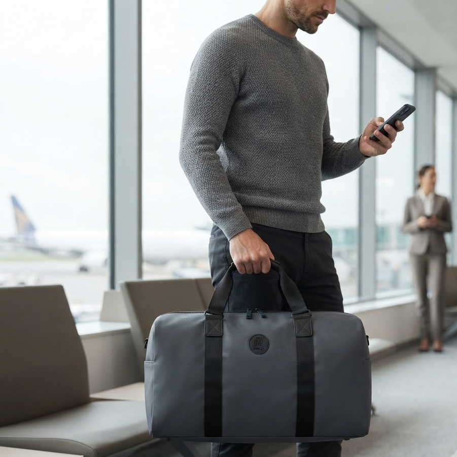 Travel Duffel Bag with Large Capacity & Water-Resistant Oxford Fabric