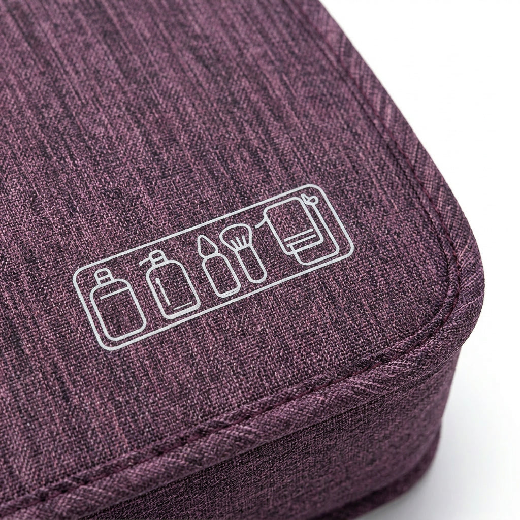 Hanging Toiletry Bag – Organized Travel Storage Oxford Fabric