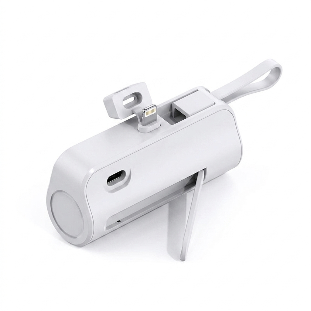Mini Wireless Power Bank – Fast Charging 30000mAh Capsule Portable Battery