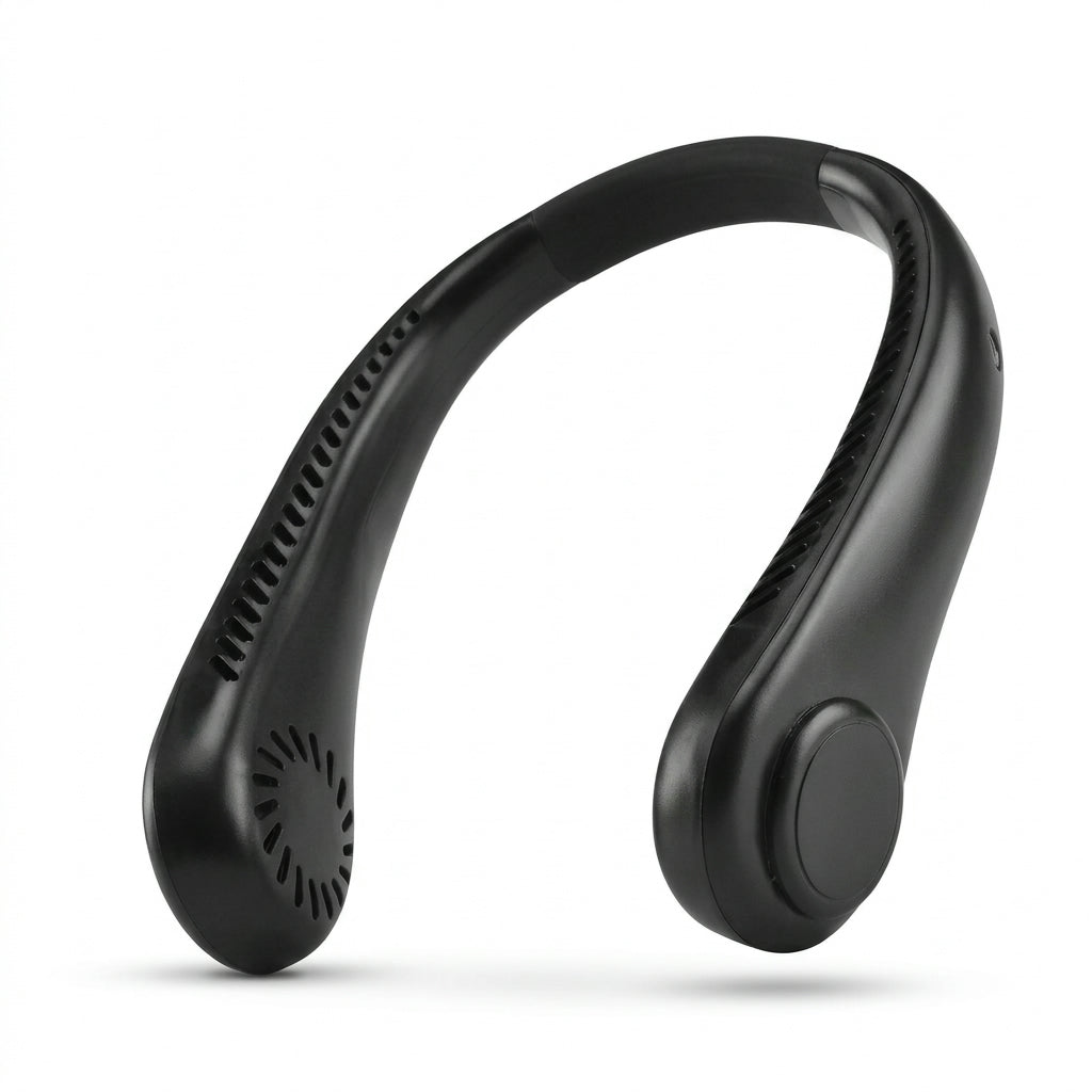 Mini Neck Fan – Portable Cooling 1200mAh Rechargeable Bladeless