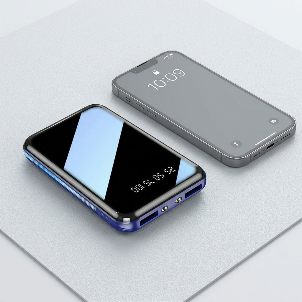 Mini Power Bank – Portable Charger 20000mAh LED Digital Screen