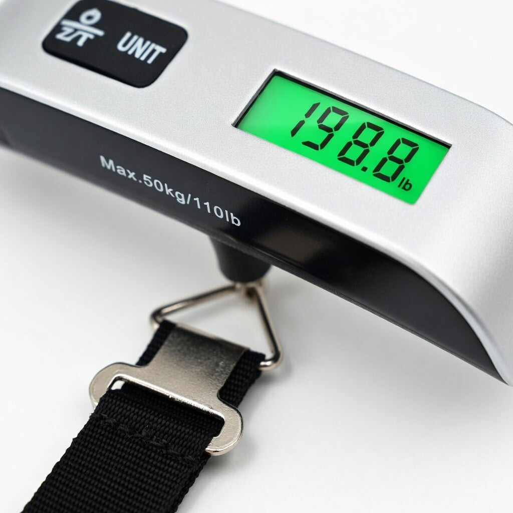 Portable Luggage Scale for Accurate Weighing with LCD Display