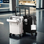 Load image into Gallery viewer, swivel wheel combination lock carry-on luggage, multi-purpose travel luggage - BonVoyage
