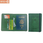 Load image into Gallery viewer, PU Travel Wallet - RFID Passport &amp; ID Holder - BonVoyage
