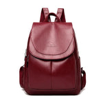 Load image into Gallery viewer, High-Quality Vintage Leather Women&#39;s Backpack
