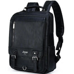 Load image into Gallery viewer, Leather Men&#39;s Travel Backpack Large Capacity
