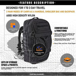 Load image into Gallery viewer, Tactical Duffel Bag - Waterproof, Adjustable Strap - BonVoyage
