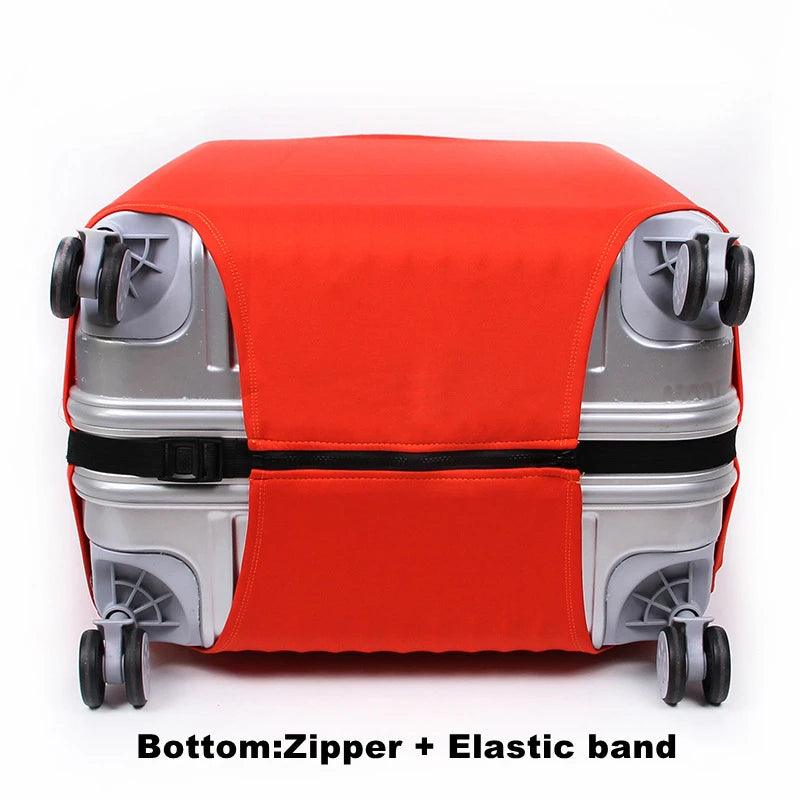 Thick Elastic Suitcase Covers for Solid Luggage Protection - BonVoyage