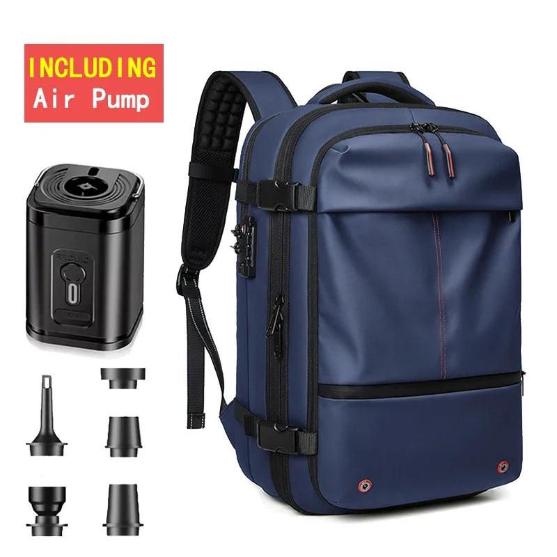 Travel Vacuum Compression Backpack for Men, Waterproof - BonVoyage